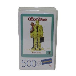 New Office Space 500 Piece BLOCKBUSTER Hard Case Puzzle by Cardinal